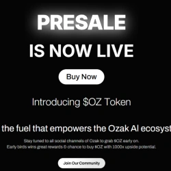 Ozak AI: Be Part of AI in Finance, Join the $OZ Token Presale Today!